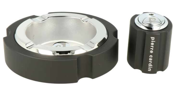 Pierre Cardin Set Ashtray & Lighter
