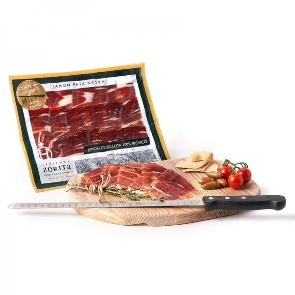 Hacienda Zorita Pata Negra Iberico Ham 100gr (Hand Carved)