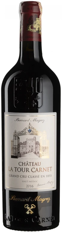Chateau La Tour Carnet 4eme Cru Classe 2016