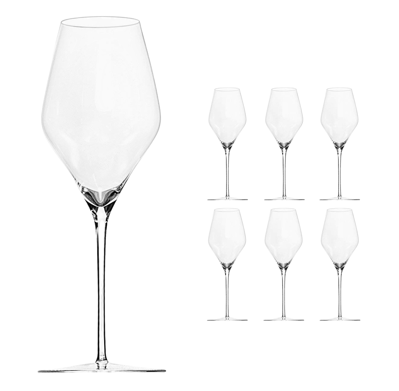 Sophienwald Twenties Champagner Handmade Set of 6