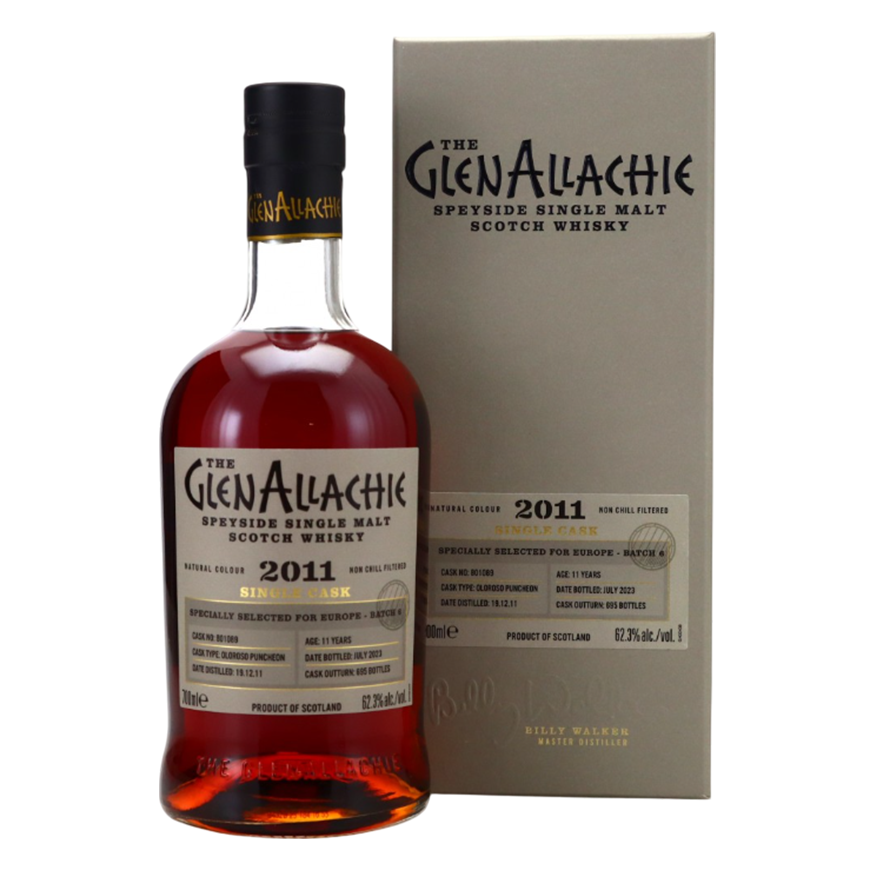 GlenAllachie 2011 Single Cask 801089 70cl (62.3%)