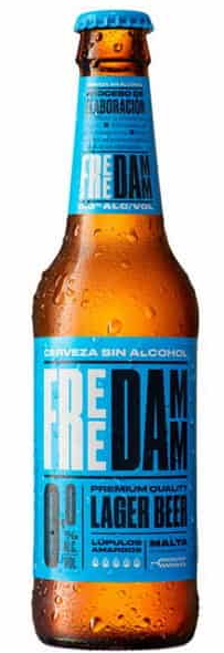 Free Damm Non-Alcoholic Lager Beer 25cl
