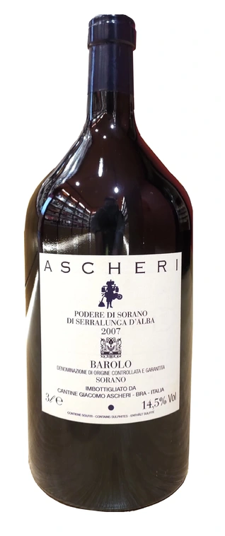 Ascheri Giacomo "Sorano" Barolo 2007 Double Magnum
