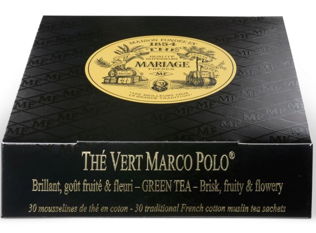 Mariage Freres The Vert Marco Polo In the Sachetes