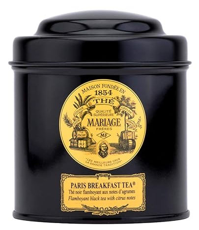 Mariage Freres Paris Breakfast Tea Bte Tea In a Jar