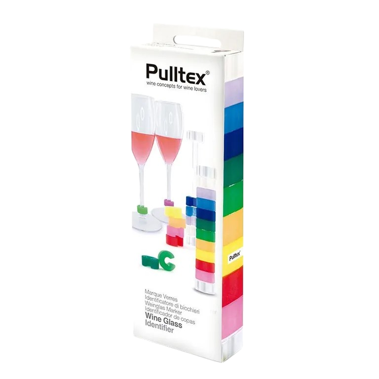 Pulltex Wine Glass Identifier Round
