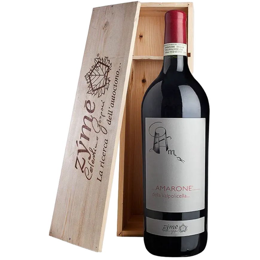 Zyme Amarone della Valpolicella Classico Wooden box 2018 Magnum