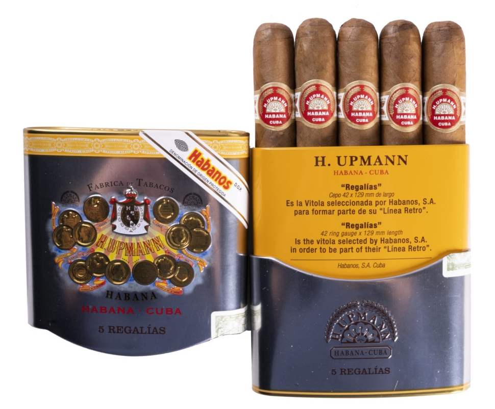 H.Upmann Regalias Box of 5s