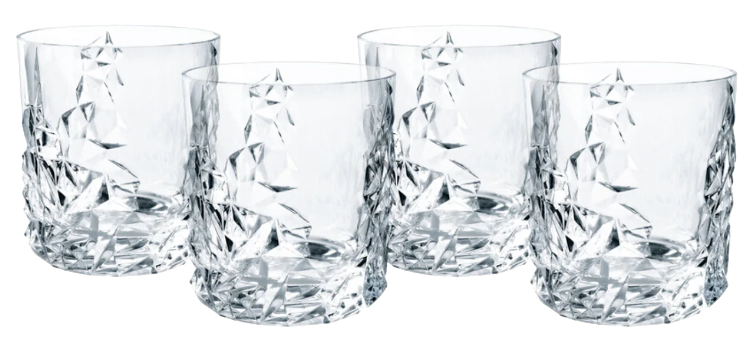 Nachtmann Sculpture Whisky Set of 4
