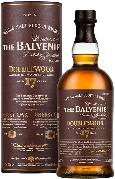 The Balvenie 17 Y.O. DoubleWood 70cl