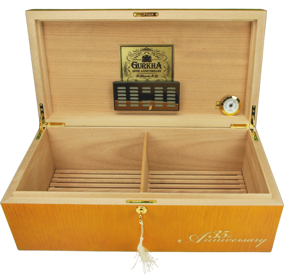 Gurkha 35 Anniversary Orange Humidor