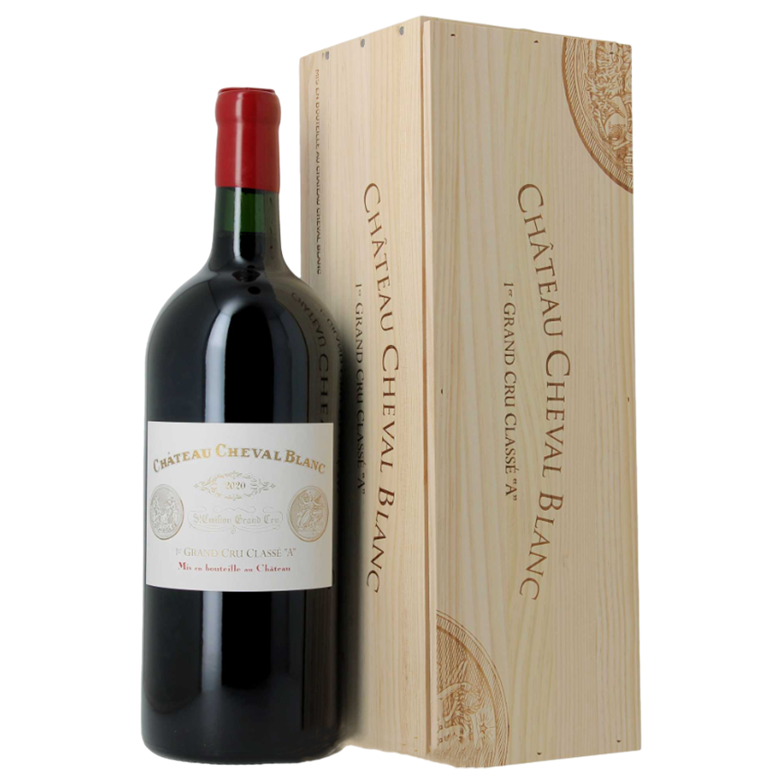 Chateau Cheval Blanc 1er Grand Cru Classe "A" 2021 Magnum Wooden box