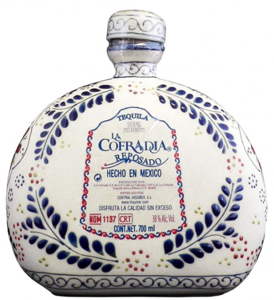 La Cofradia Talavera Ceramica Reposado Tequila 70cl