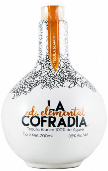 La Cofradia Ceramica Elemental Silver Tequila 70cl