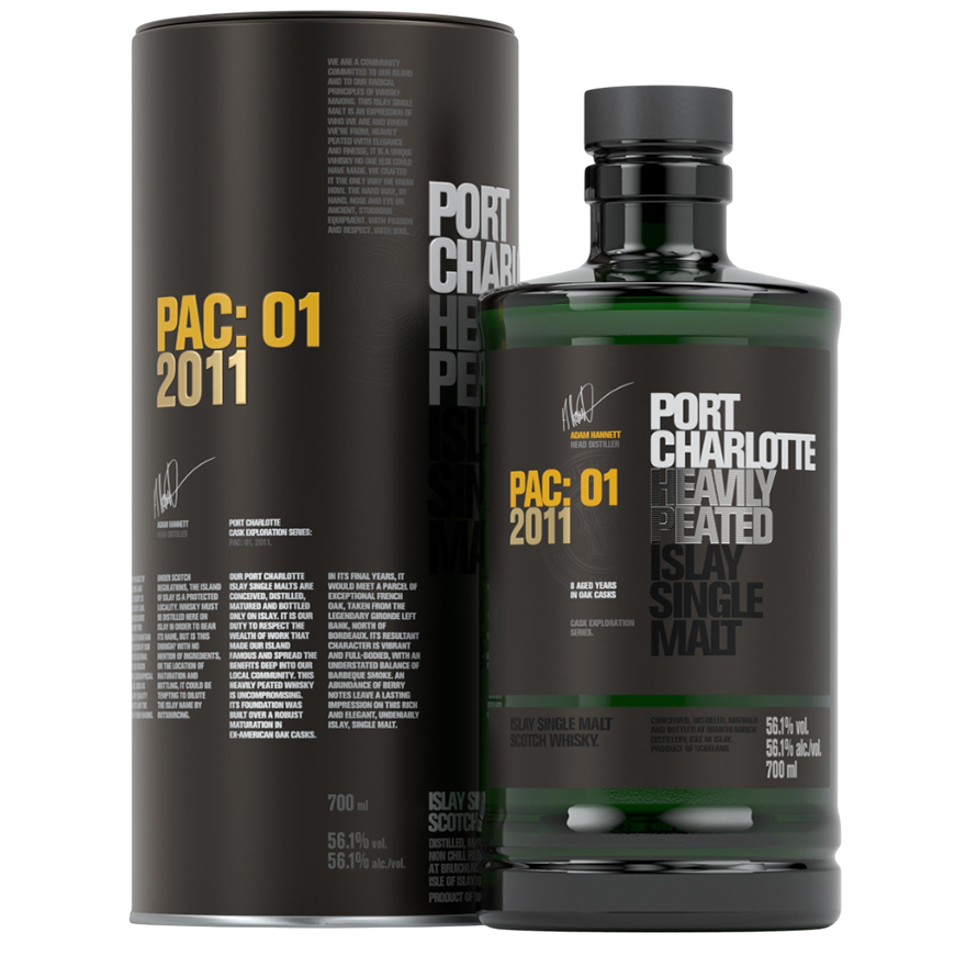 Bruichladdich Port Charlotte PAC 01 2011 70Cl