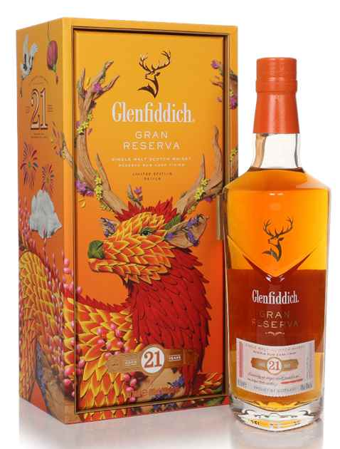 Glenfiddich 21 YO Gran Reserva Chinese New Year 2024 70cl