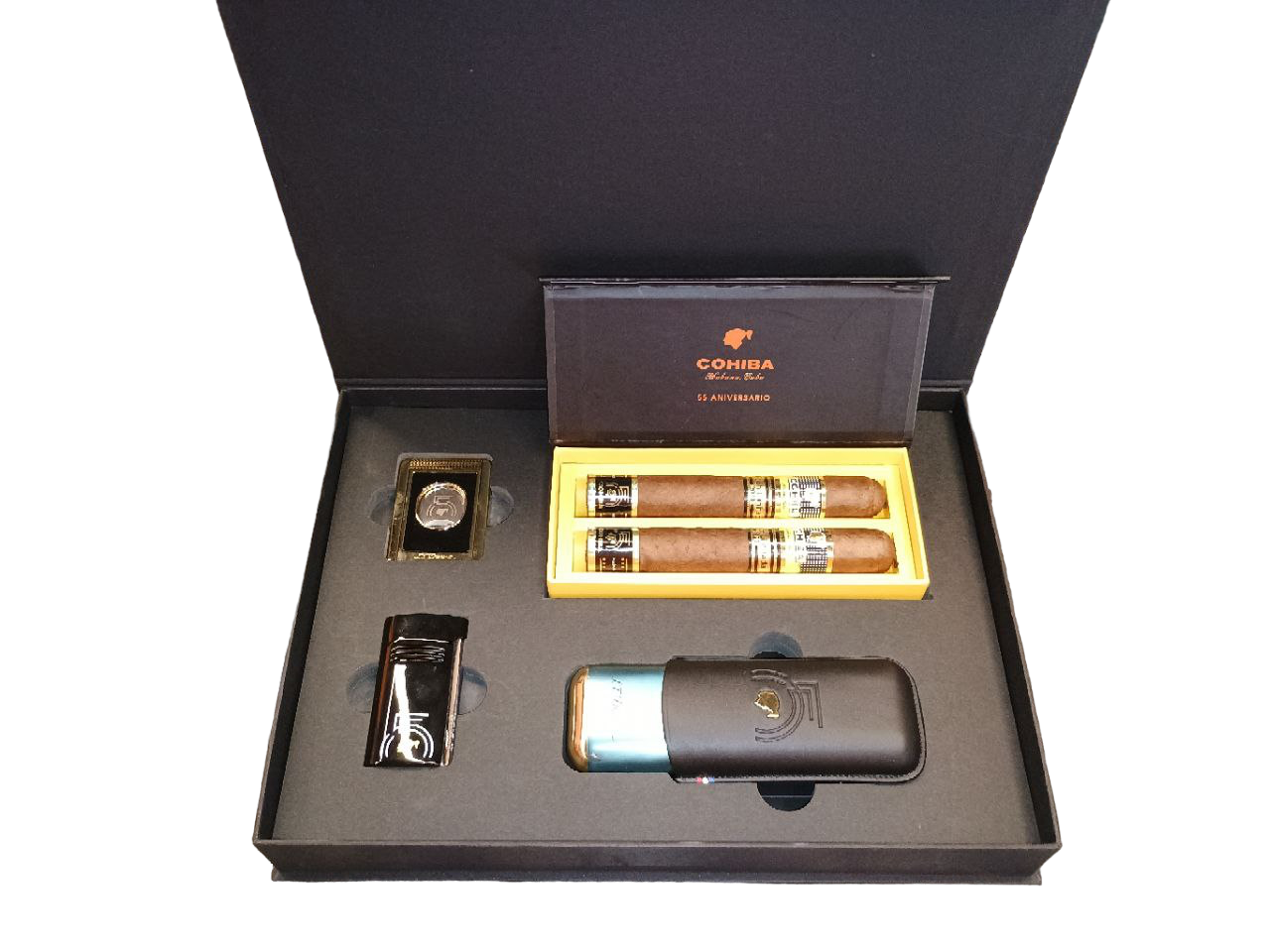 Cohiba & Dupont set cigars and accessories COD edition