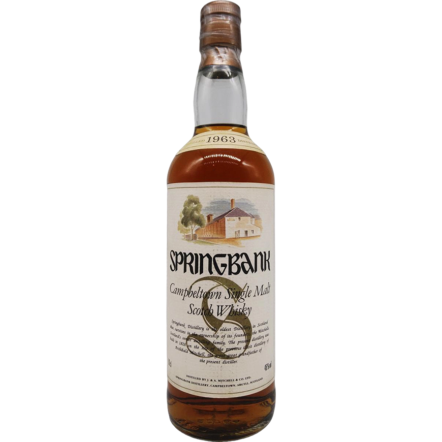 1963 Springbank Vintage Single Malt Scotch Whisky