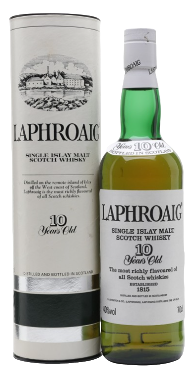 Laphroaig 10 YO Pre-Royal Warrant 1990s 70cl