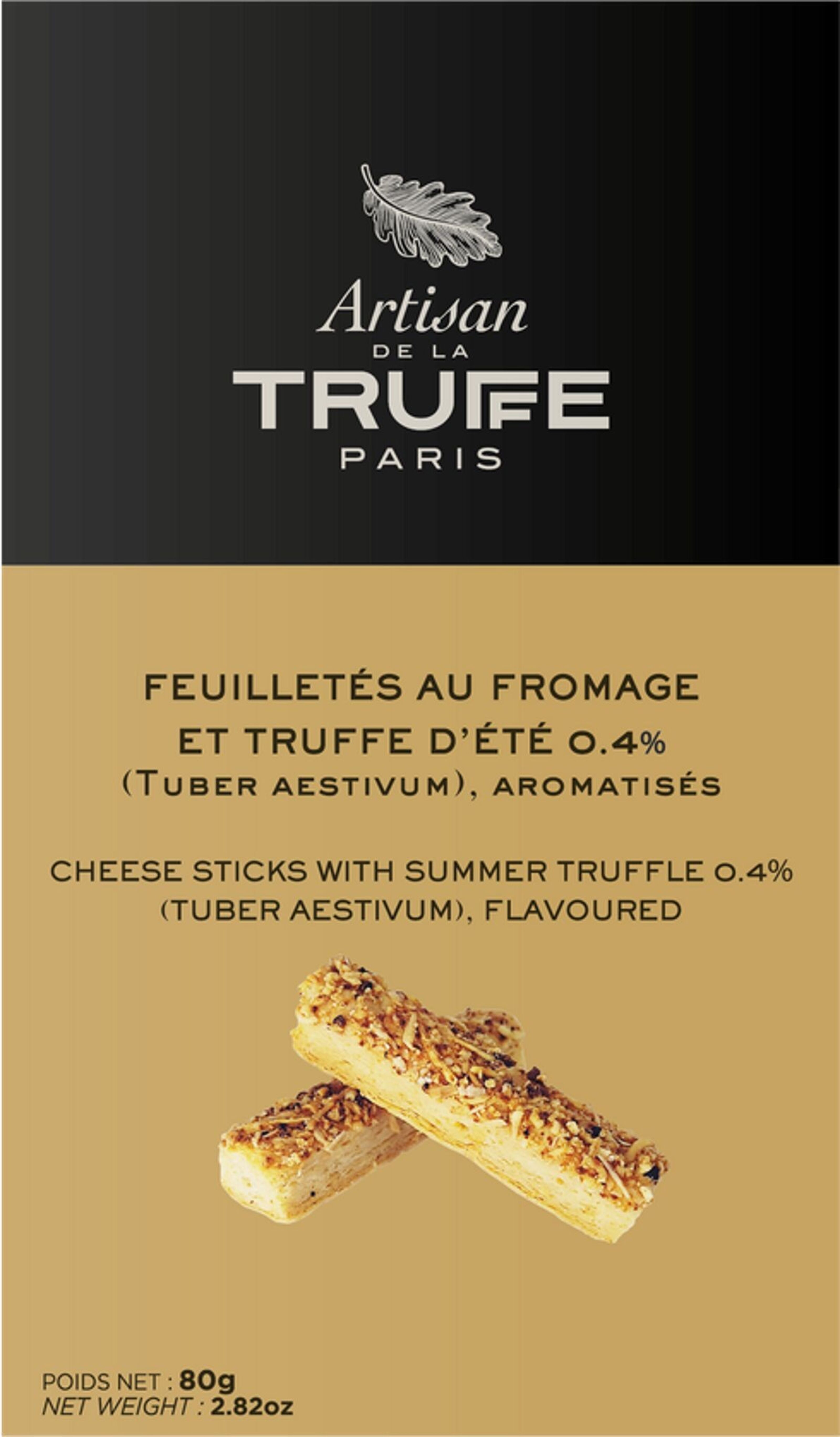 Artisan De La Truffe Cheese Sticks with Summer Truffle 0,4 % 80g