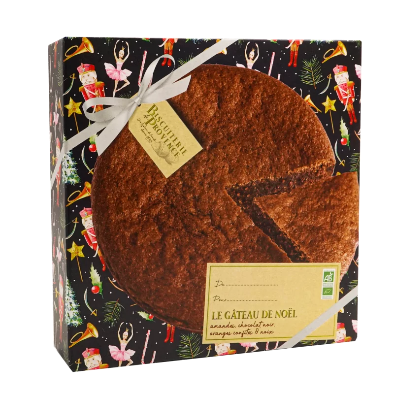 Biscuiterie de Provence Organic Christmas cake 225g