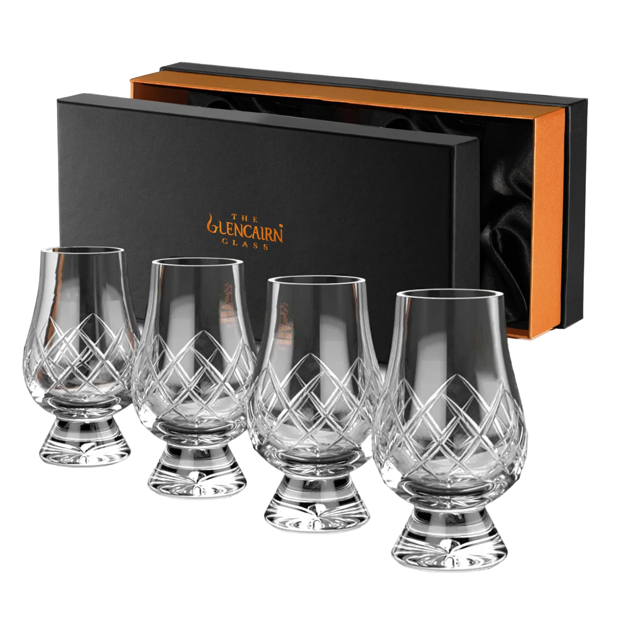Cut Glencairn Glass Set of 4