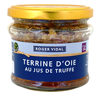 Roger Vidal Goose Terrine with truffle juice 180g