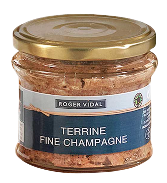 Roger Vidal Terrine with Fine Champagne 180g