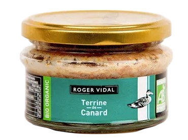 Roger Vidal Organic duck terrine 180g