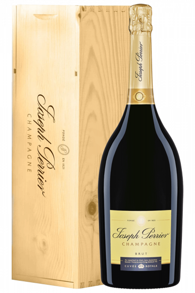Joseph Perrier Cuvee Royale Brut Double Magnum Wooden box