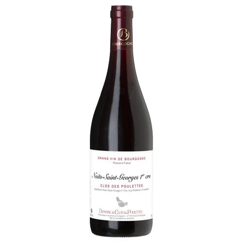 Domaine du Clos des Poulettes Tastevinage Les Vaucrains Nuits-Saint-Georges 1er Cru 2018
