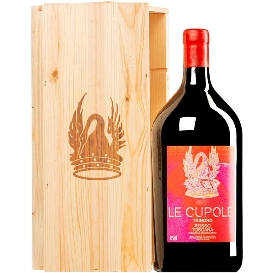 Tenuta di Trinoro Le Cupole Toscana IGT 2022 Double Magnum Wooden box