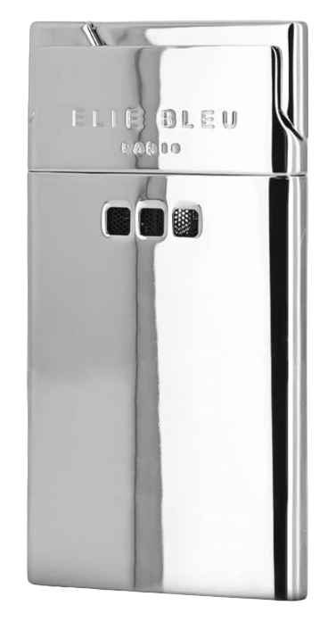 Elie Bleu Cigar Jet Flame Lighter Mirror Finish