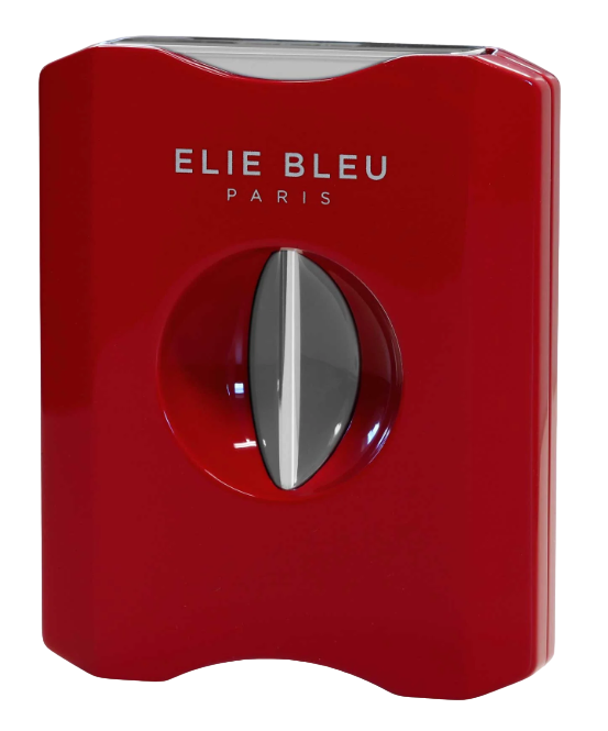 Elie Bleu Cigar Cutter V Cut Red Lacquer