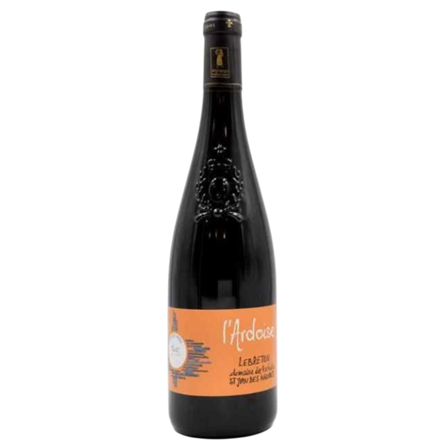 Lebreton Domaine des Rochelles Anjou Rouge l'Ardoise 2021