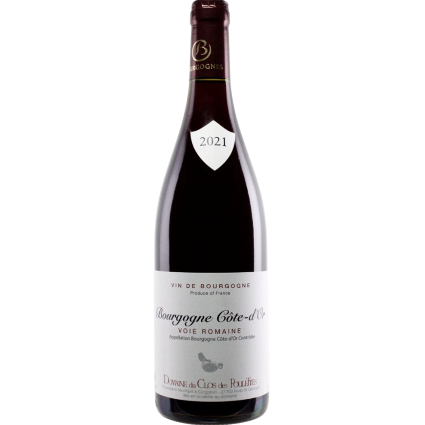 Domaine du Clos des Poulettes Bourgogne Cote d'Or Voie Romaine 2021
