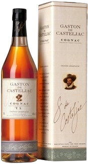 Gaston de Casteljac V.S. Grande Champagne Cognac Gift box 70cl