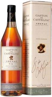 Gaston de Casteljac V.S.O.P. Grande Champagne Cognac Gift box 70cl