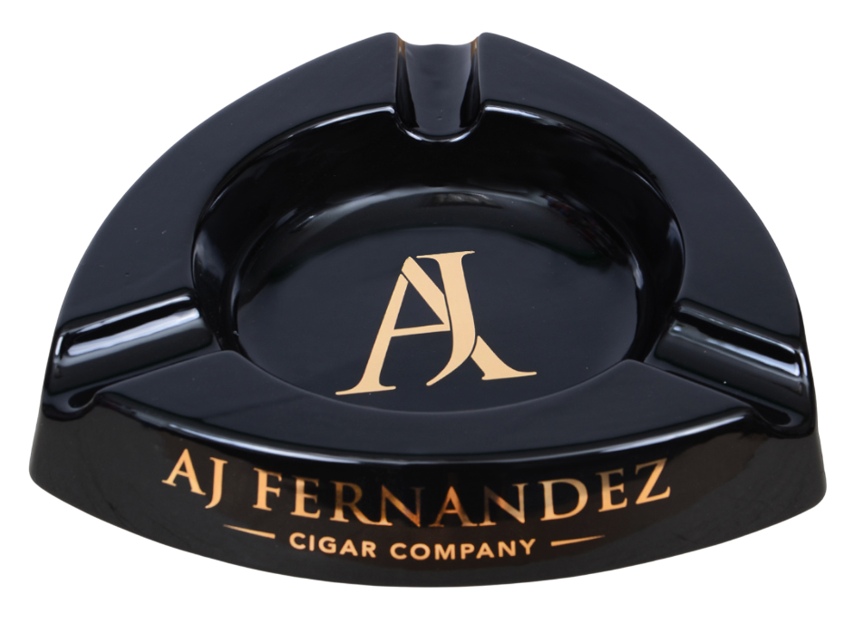AJ Fernandes Ceramic Ashtray Black