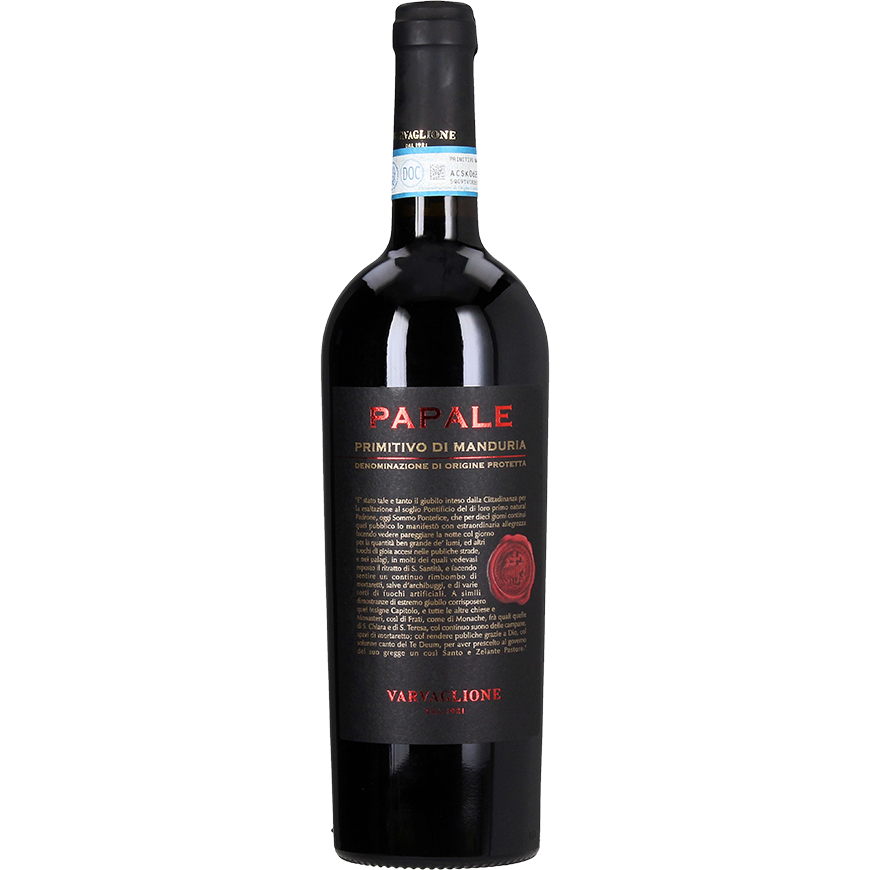 Varvaglione Papale Primitivo di Manduria 2022 Double Magnum