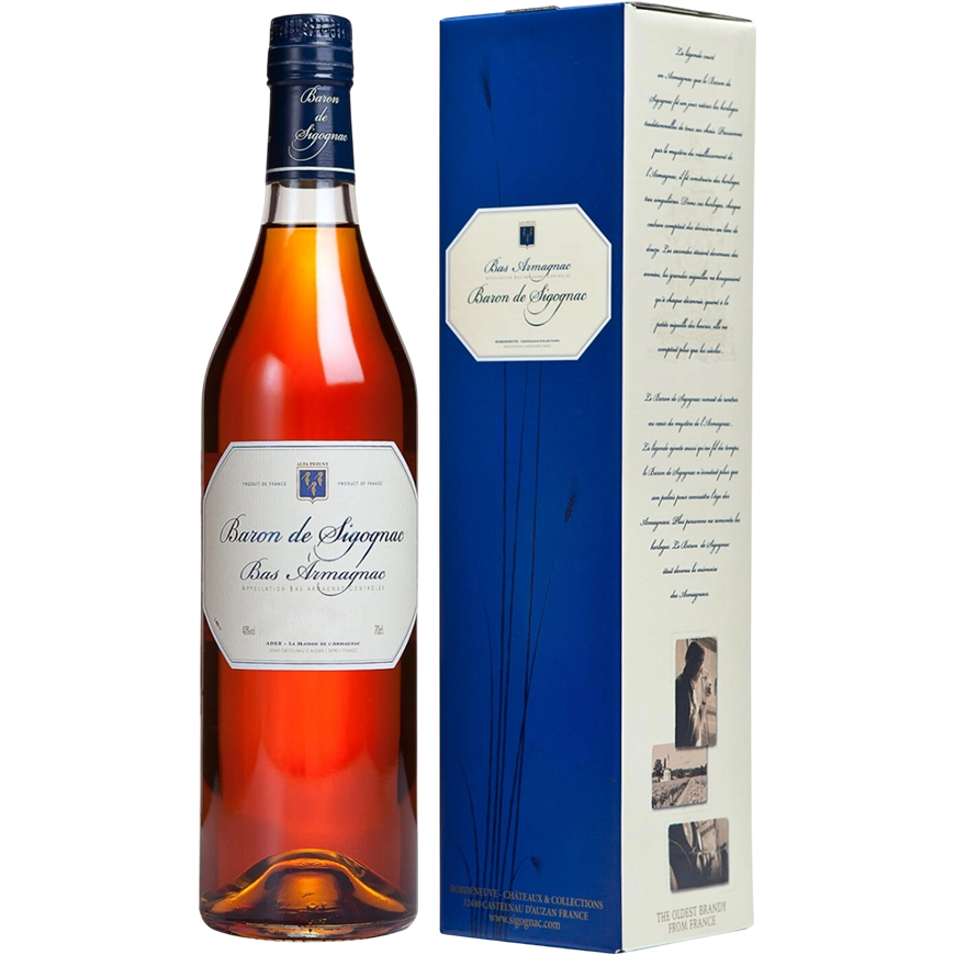 Baron de Sigognac 15 Y.O. Gift box 70cl
