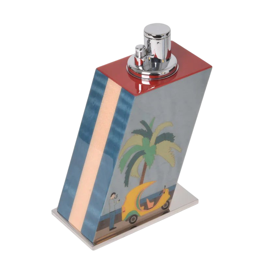 Elie Bleu Table Lighter "Casa Cubana"