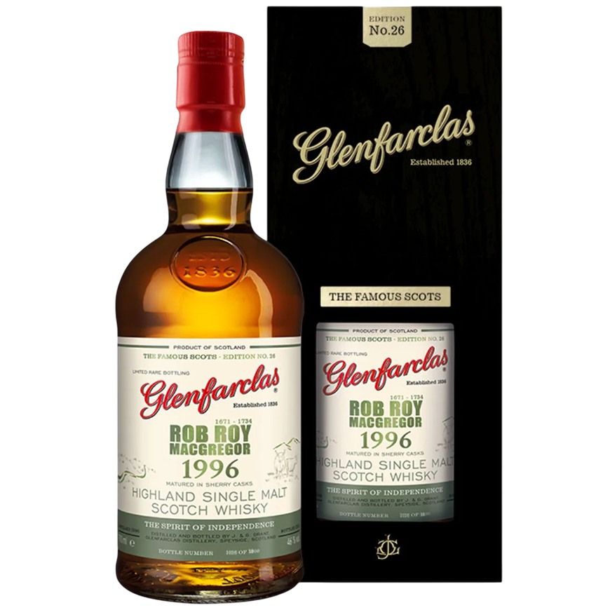 Glenfarclas 1996 Edition N°26 Rob Roy MacGregor 70cl