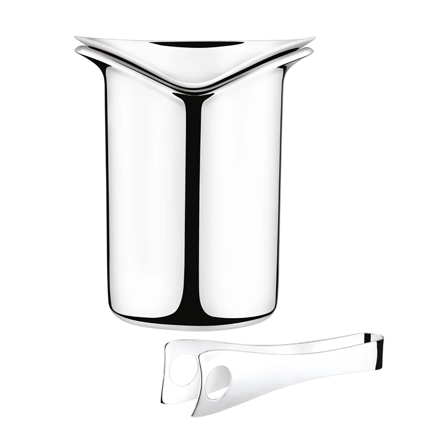 Georg Jensen Wine&Bar Ice Bucket with Tongs