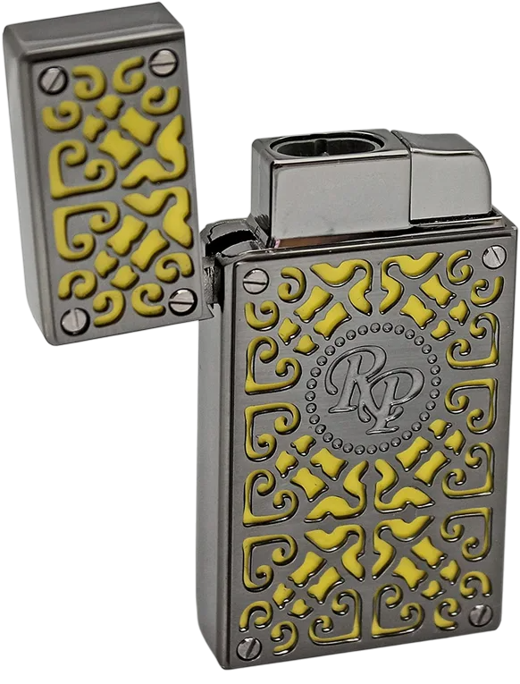 Rocky Patel Lighter Burn Yellow Gunmetal