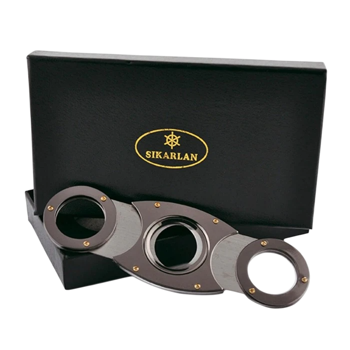 Sikarlan Cigar Cutter Black Metallic