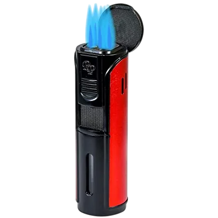Rocky Patel Lighter Envoy Gunmetal Red
