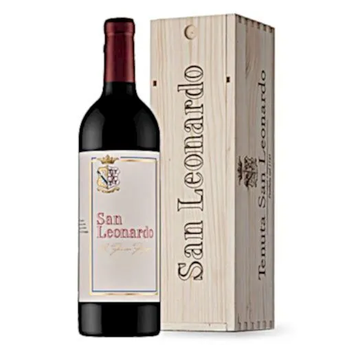 Guerrieri Gonzaga Tenuta San Leonardo San Leonardo 2015 Wooden Box