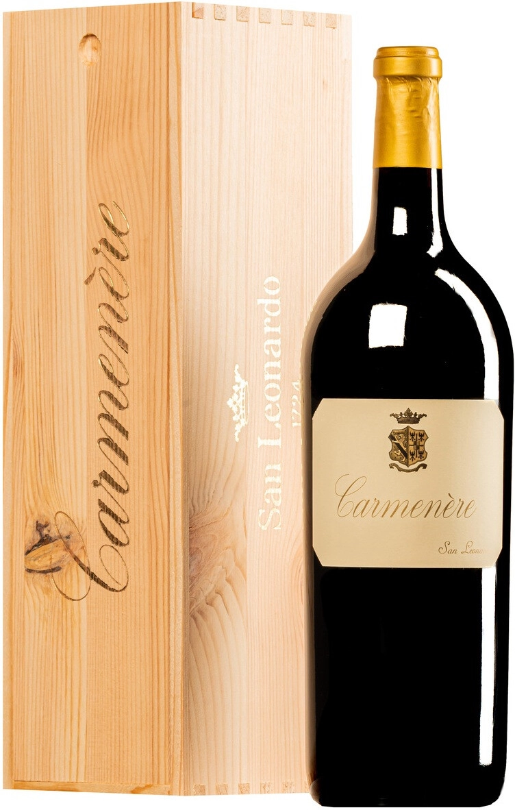 Gonzaga Warriors Tenuta San Leonardo Carmenere 2016 Wooden Box