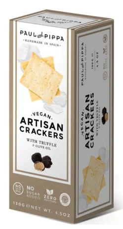Artisan Cracker Black Truffle Flavoured 130g